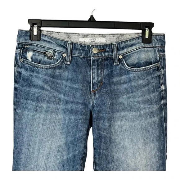 Joe's Rocker Jeans Tassels Warhol Wash Boho Rare Style‎ Women Size 28 - Picture 2 of 13